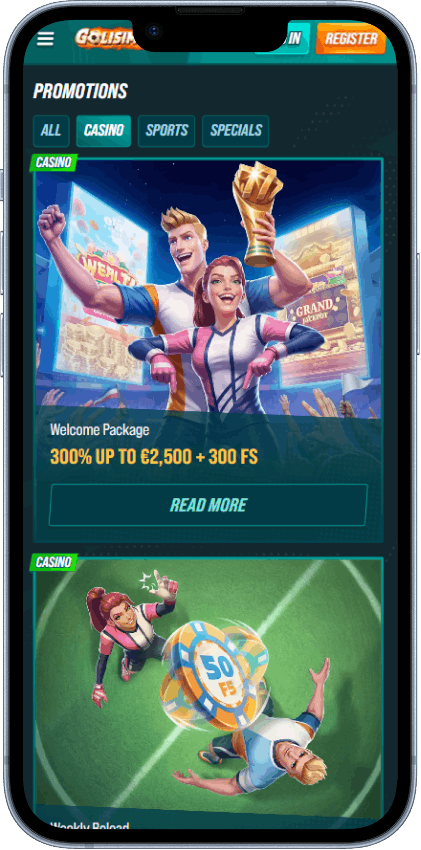 Golisimo Casino Bonuses